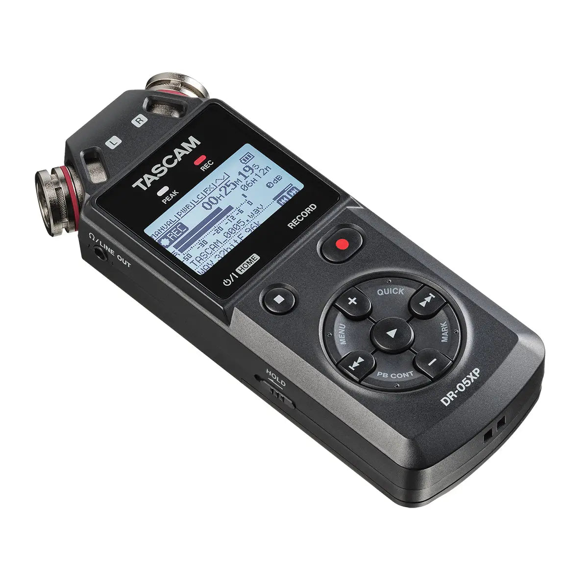 TASCAM DR-05XP 2-Channel 32-Bit Float Portable Handheld Recorder With USB-C Interface TASCAM