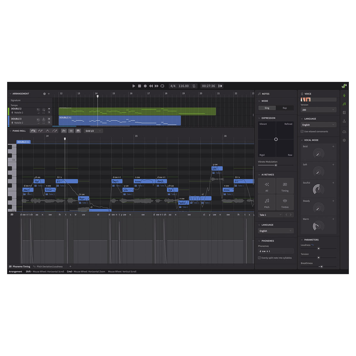 Dreamtonics Synthesizer V Studio 2 Pro Eng Bundle 3 Voices (Serial Nr + Download)