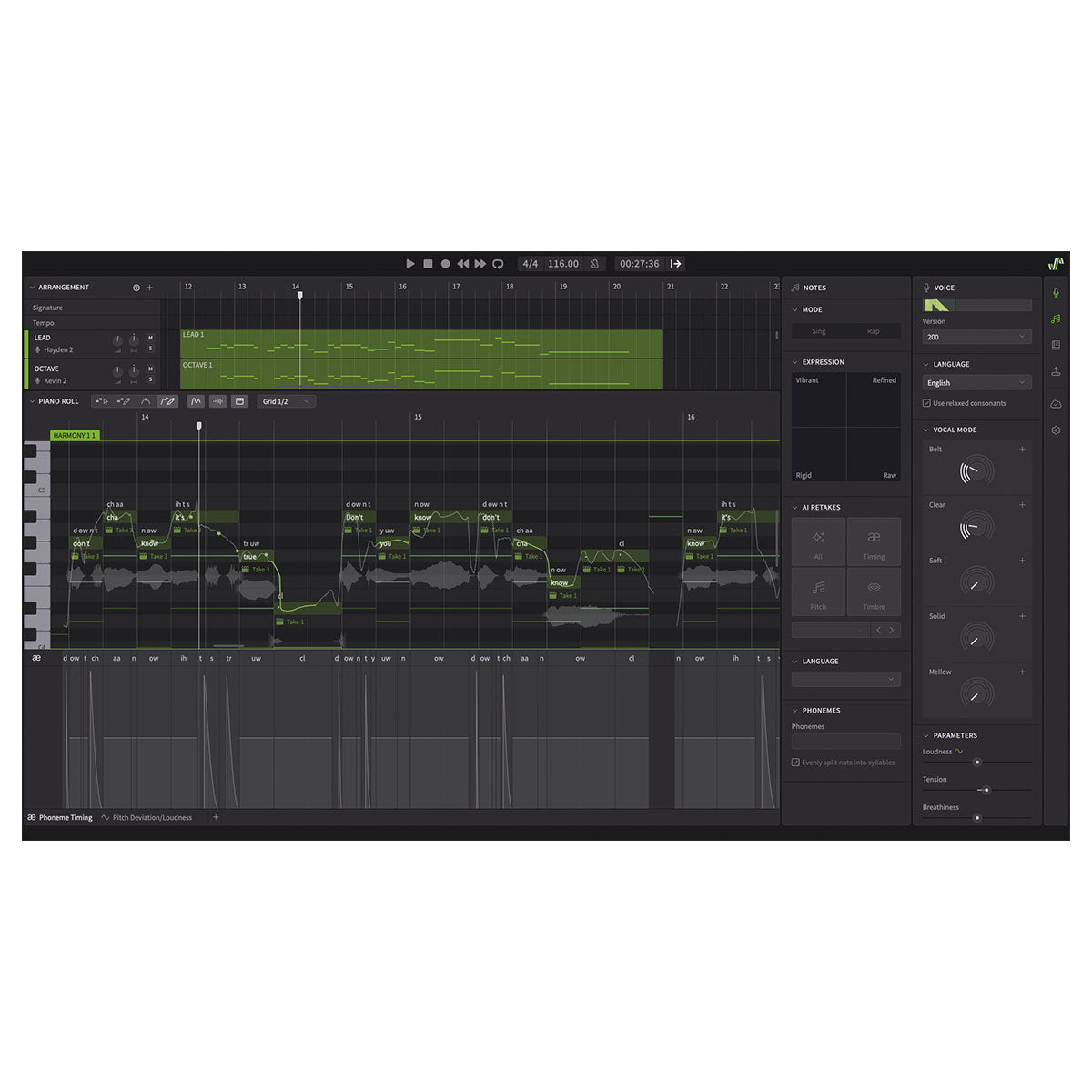 Dreamtonics Synthesizer V Studio 2 Pro Eng Bundle 3 Voices (Serial Nr + Download)