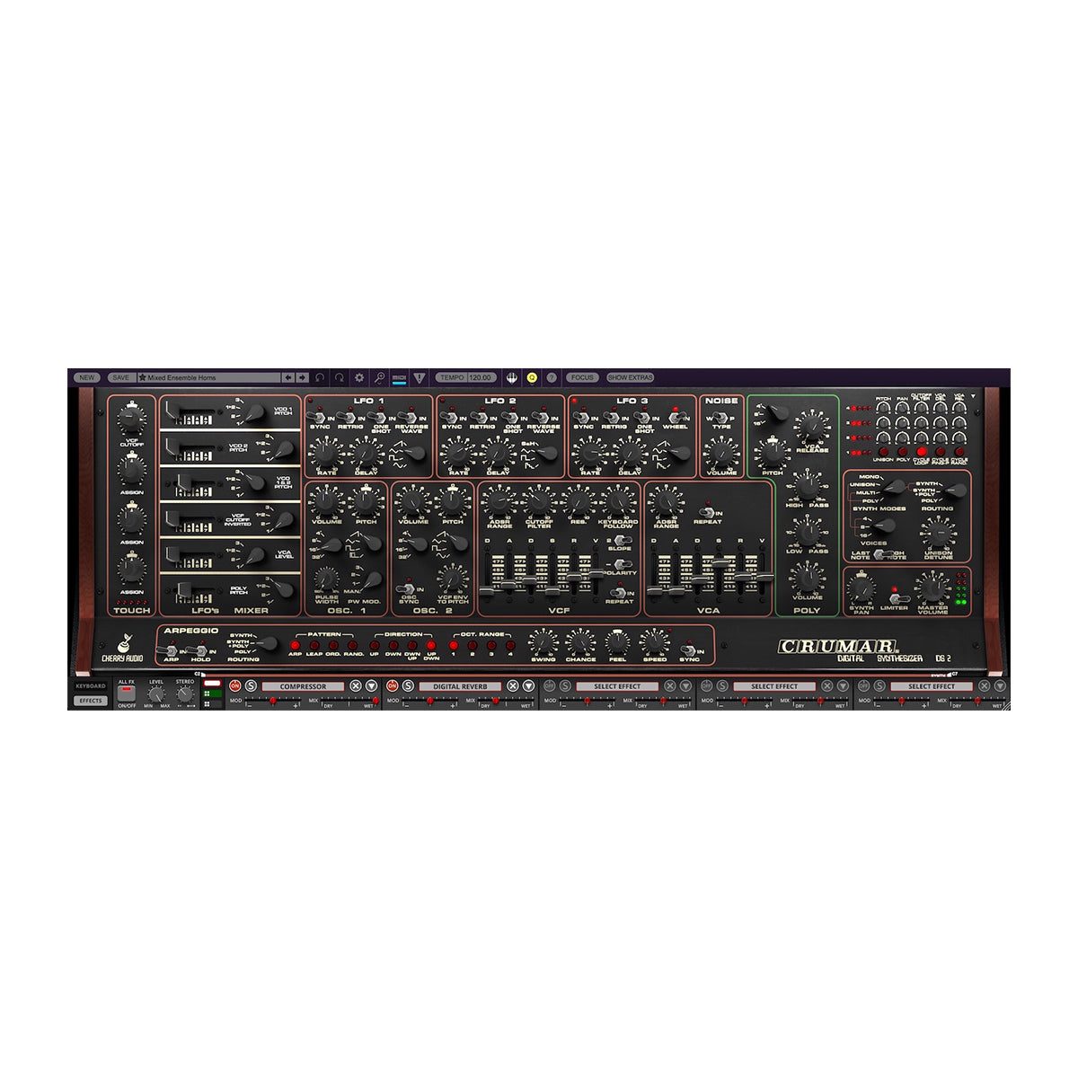Cherry Audio Crumar DS-2 Synthesizer (Digital Download)