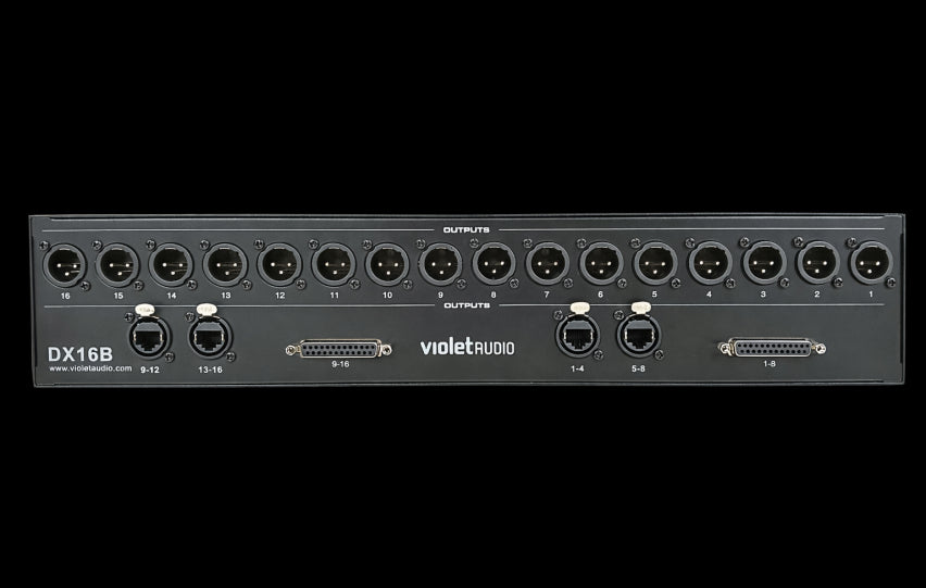 Violet Audio DX16B 16 Channel 3-Way Audio Signal Splitter