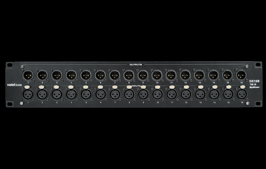 Violet Audio DX16B 16 Channel 3-Way Audio Signal Splitter