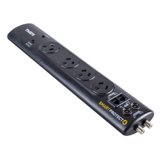 Thor Smart Protect 4. Universal Filter and Surge Protector. 4 Outlets with angle plug for power pack