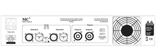 MC2 T1000  750W Stereo Ab Install Amp