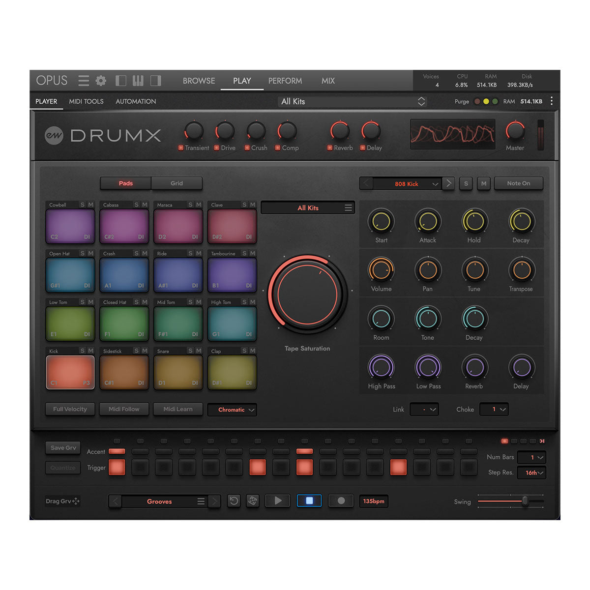 EastWest DrumX (Digital Download)