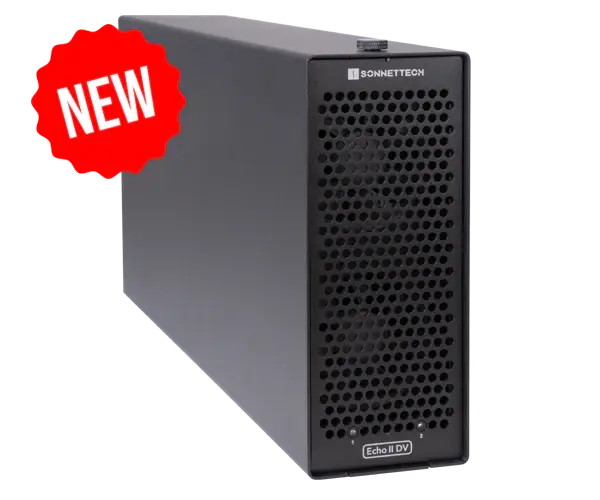 Sonnet Echo II DV Desktop Two-Slot Full-Length Thunderbolt PCIe Card System Sonnet