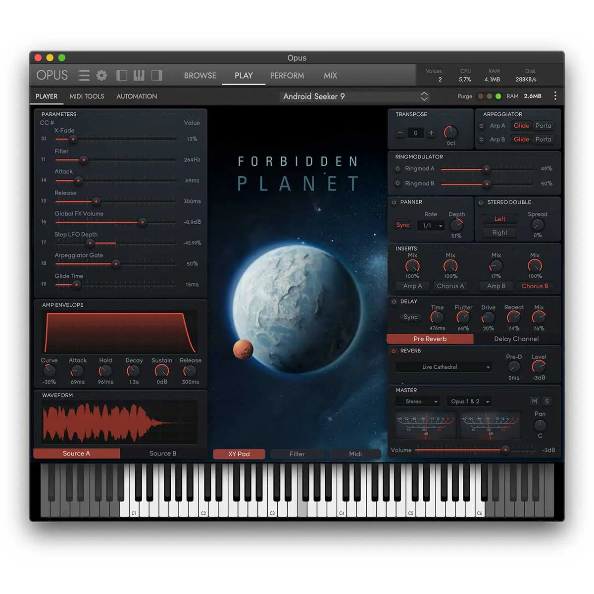 EastWest Forbidden Planet Plug-In (Serial Nr + Download)