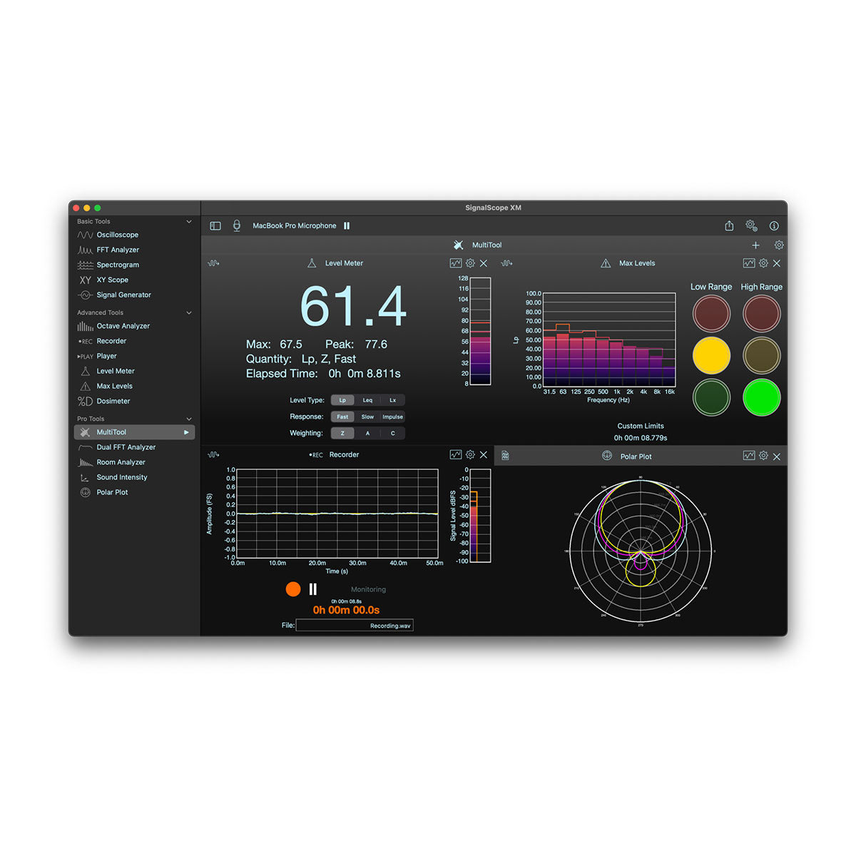 Faber Acoustical Advanced Tool Set License for SignalScope XM - Perpetual Licence