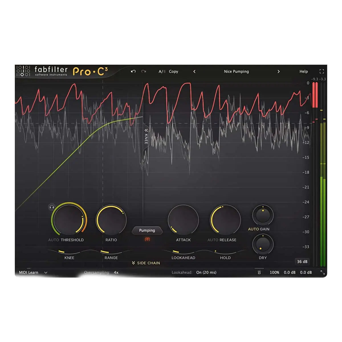 FabFilter Pro-C 3 Compressor Plug-In (Digital Download) FabFilter