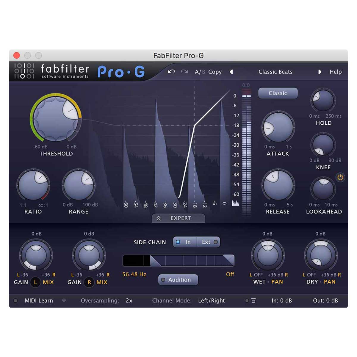 FabFilter Pro-G Expander/Gate Plug-In (Serial Nr + Download)
