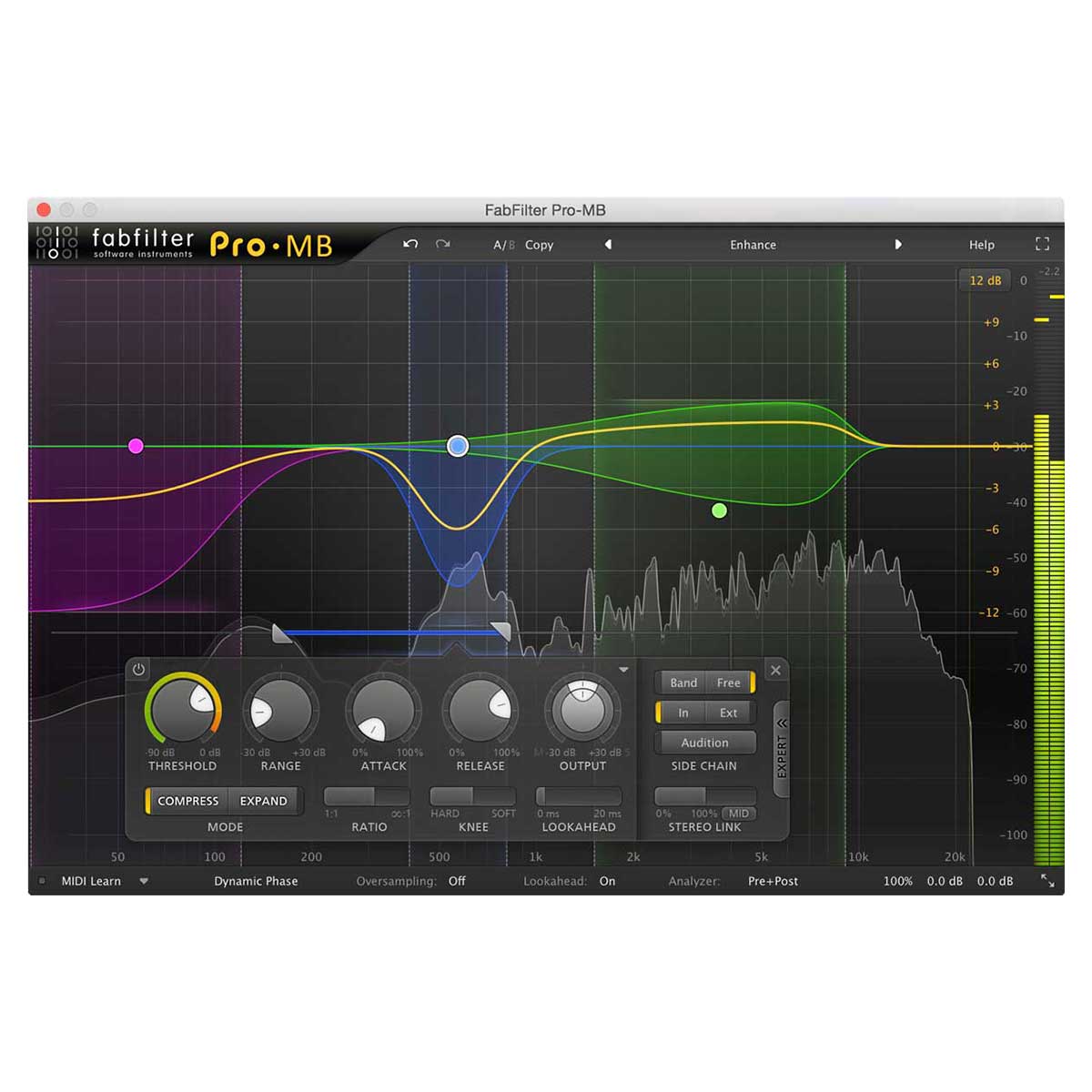 FabFilter Pro-MB multiband dynamics Plug-In (Serial Nr + Download)