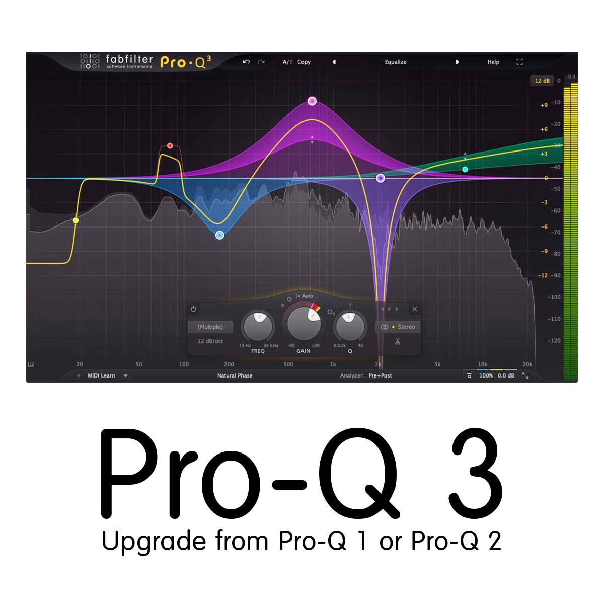 FabFilter Pro-Q 3 Upgrade (Serial Nr + Download)