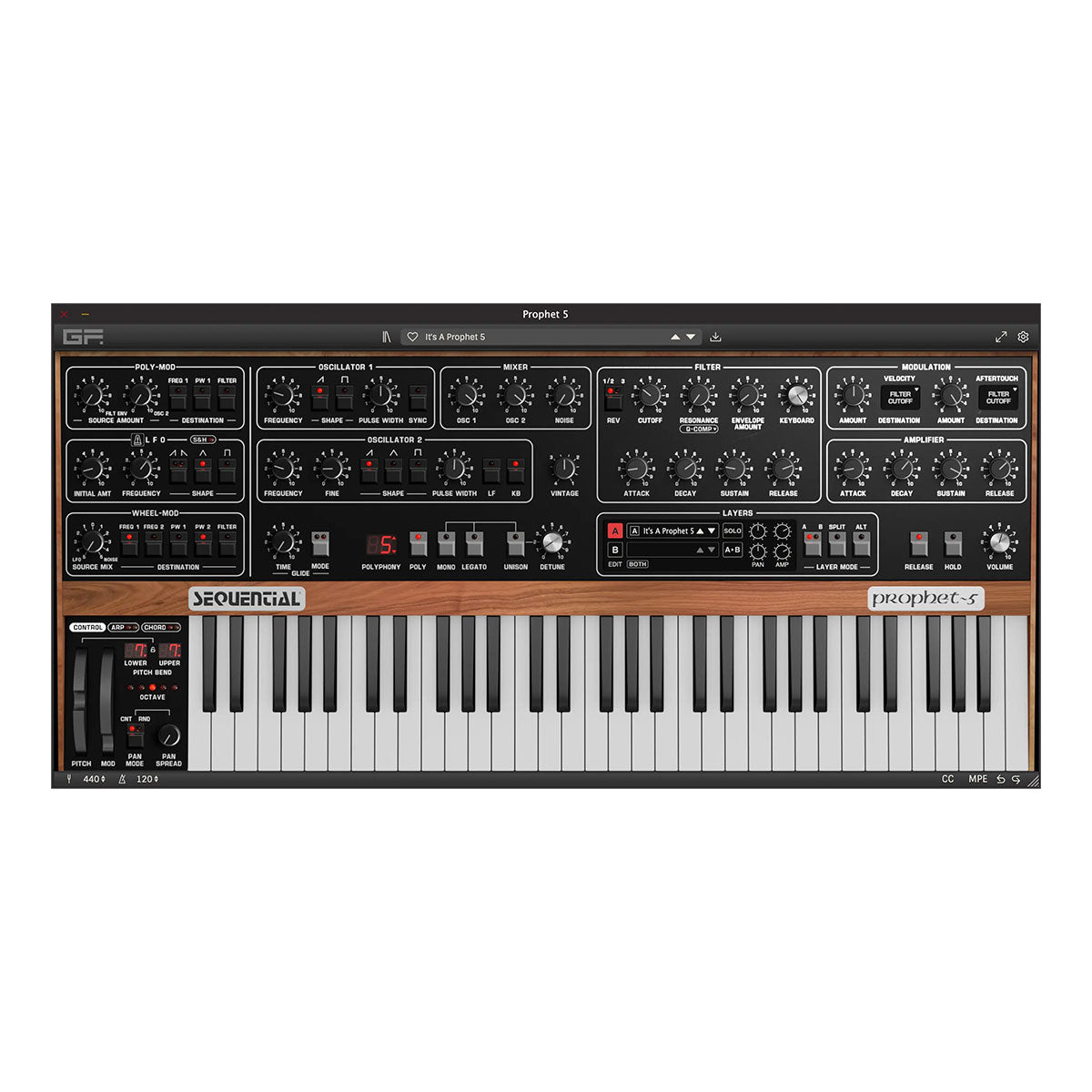 G-Force Prophet-5 (Digital Download)