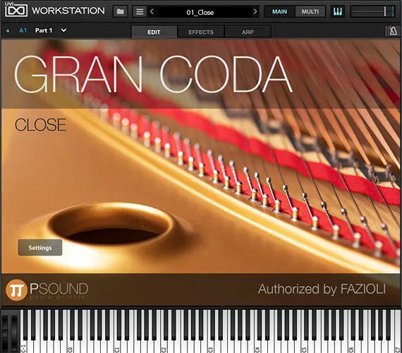 PSound Gran Coda Virtual Grand Piano (Serial Nr + Download) PSound