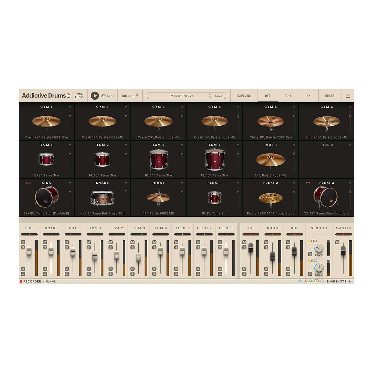 XLN Audio Addictive Drums 2: Modern Heavy ADpak (Serial Nr + Download)