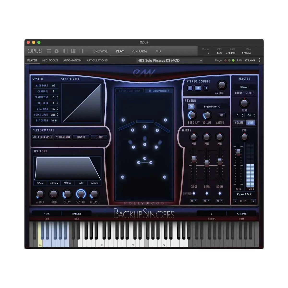 EastWest Hollywood Backup Singers (Serial Nr + Download)