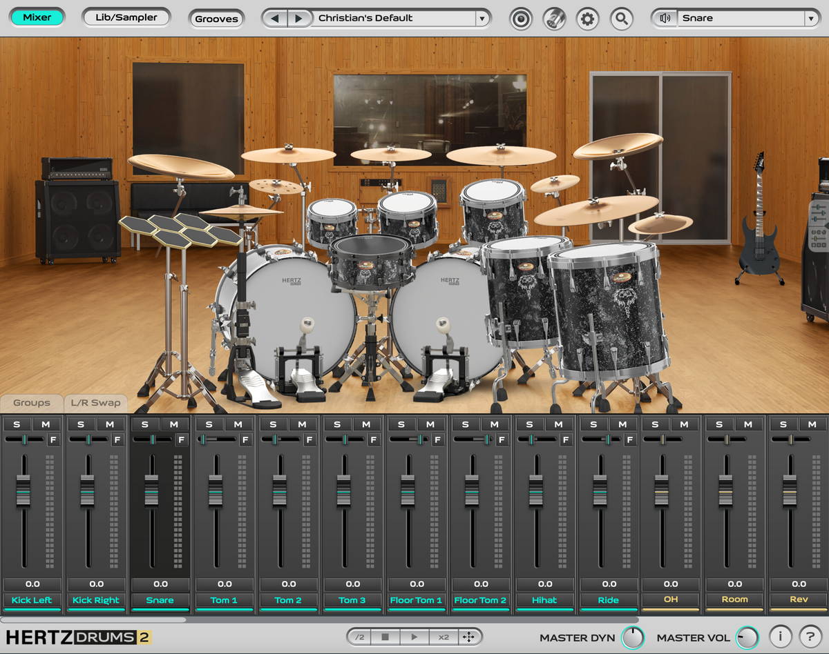 Hertz Donaldson Signature Drum Sound Pack — Hertz Instruments