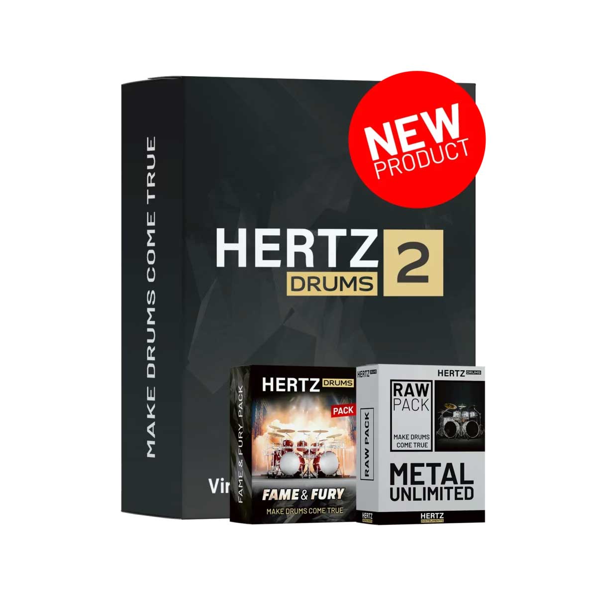 Hertz Drums Full Metal Bundle (Serial Nr + Download)