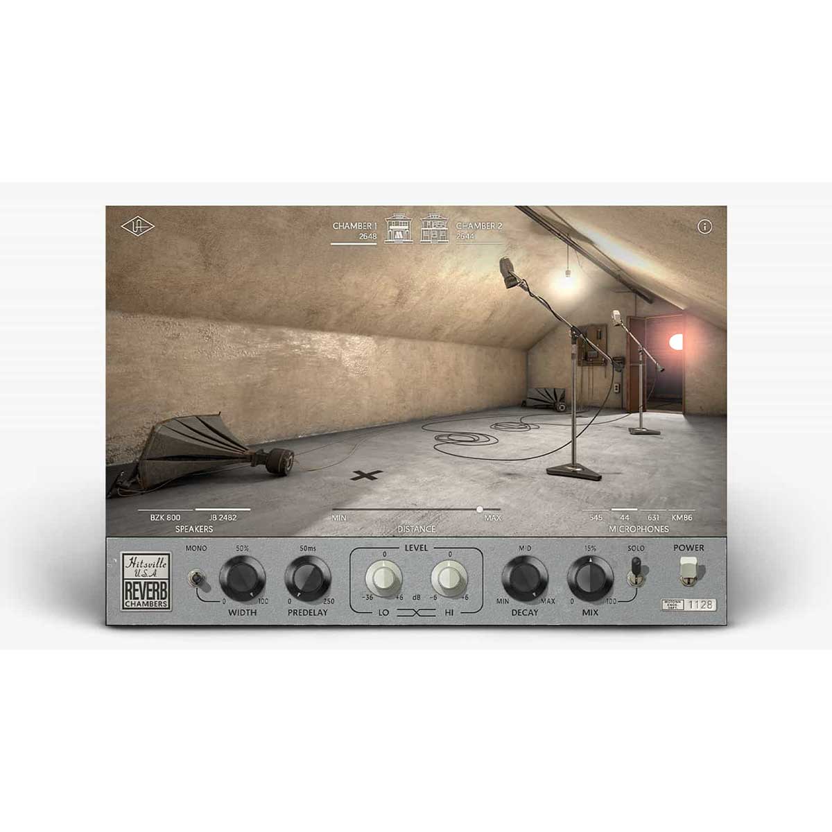 Univeral Audio UAD Hitsville Reverb Chambers (Digital Download)