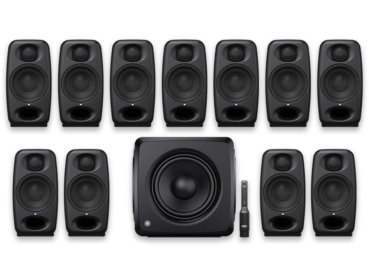 IK Multimedia 7.1.4 iLoud Micro Monitor Pro Bundle BLACK