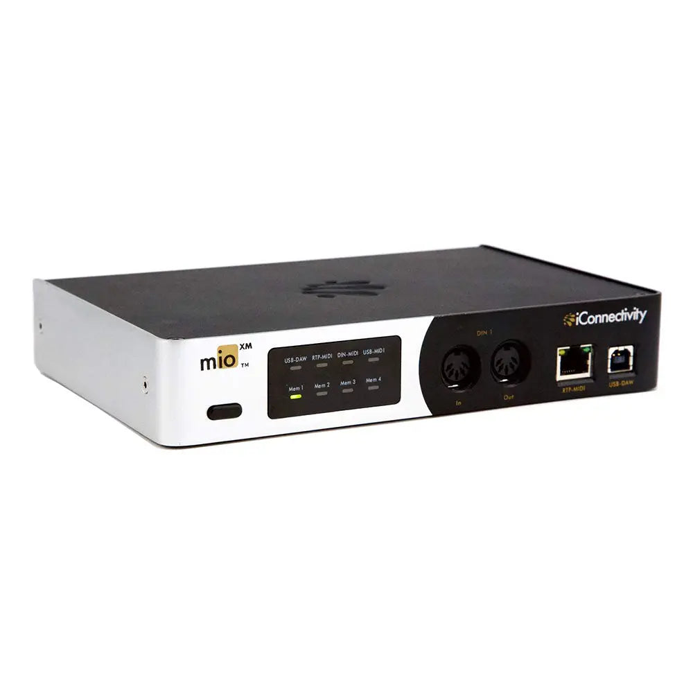 iConnectivity MioXM Networkable 4-in/4-out MIDI Interface and Wireless Hub