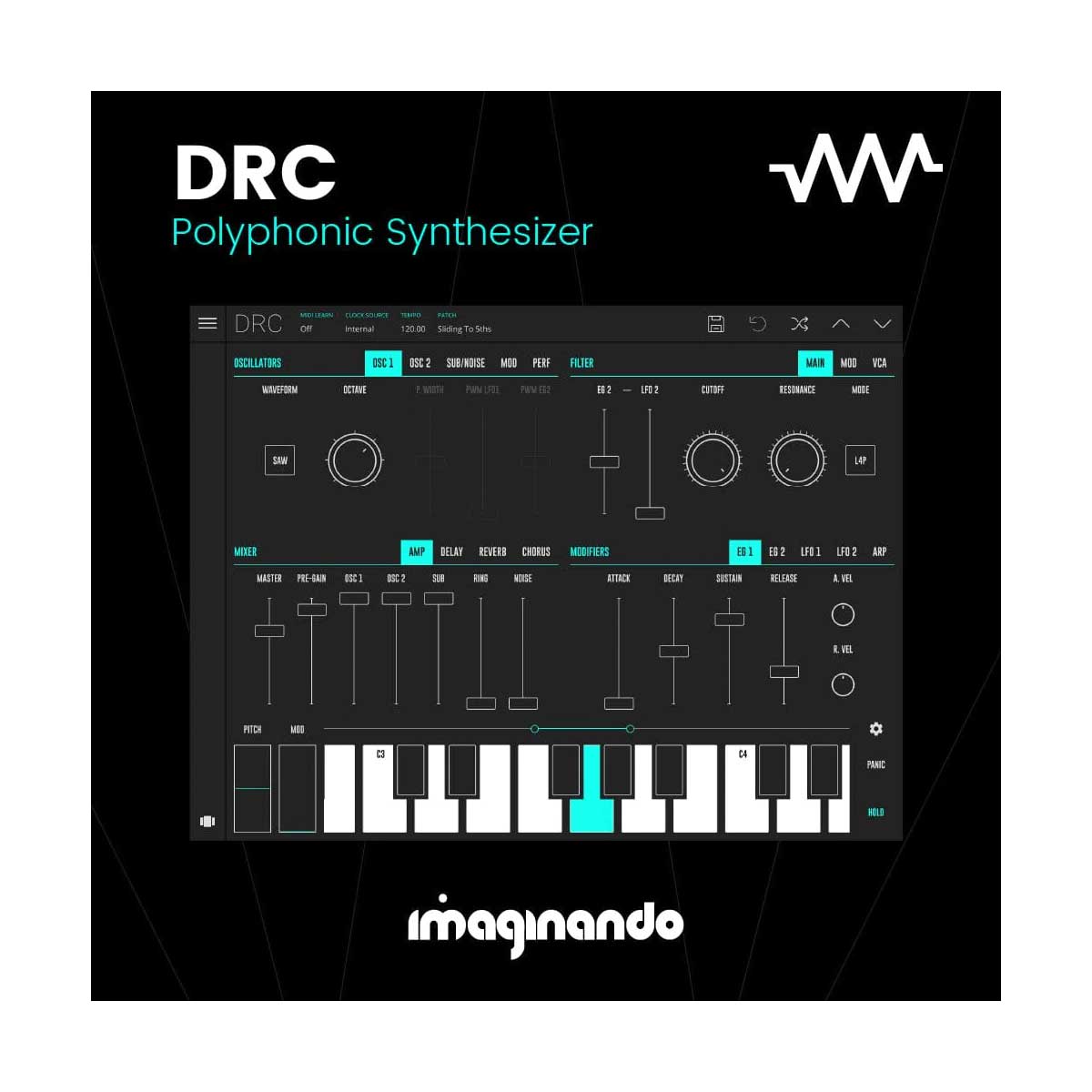 Imaginando DRC Polyphonic Synthesizer (Serial Nr + Download)
