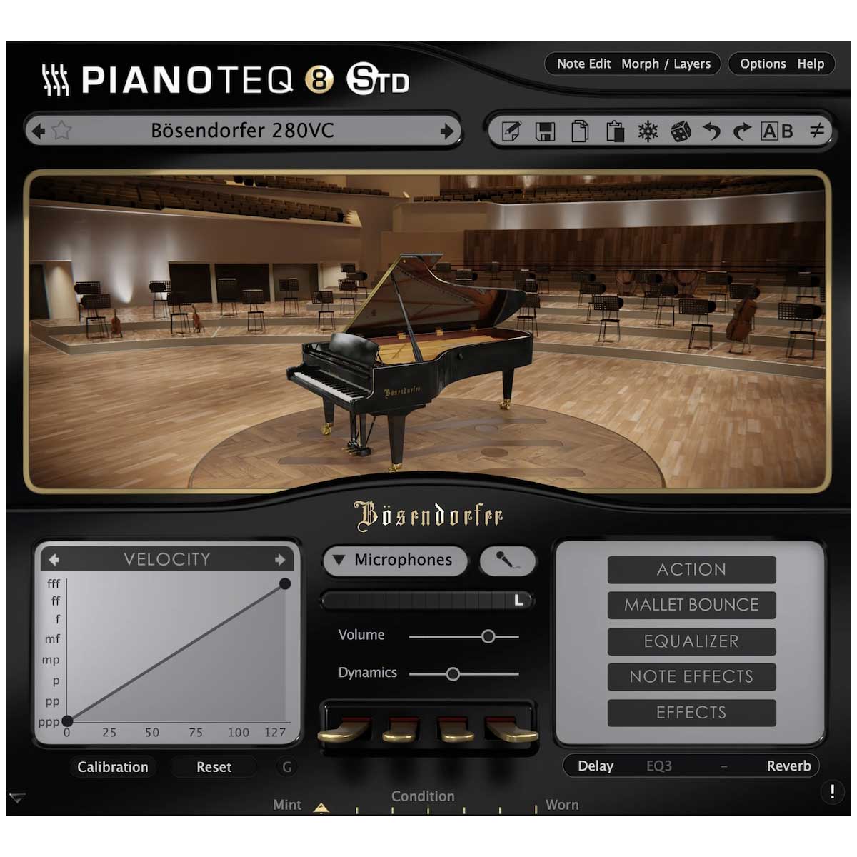 Pianoteq Bösendorfer 280VC concert grand pianos Instrument Pack (Serial Nr + Download)