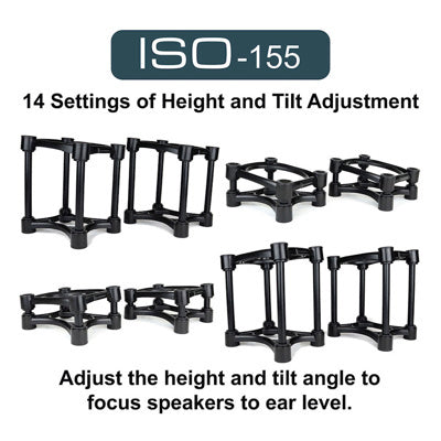 IsoAcoustics ISO-155 Monitor Isolator Stand
