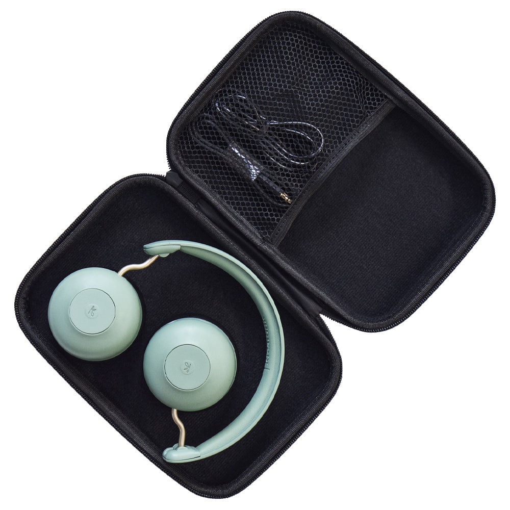 Kreafunk Kids Buzz Bluetooth Headphones W/ Anc - Dusty Green