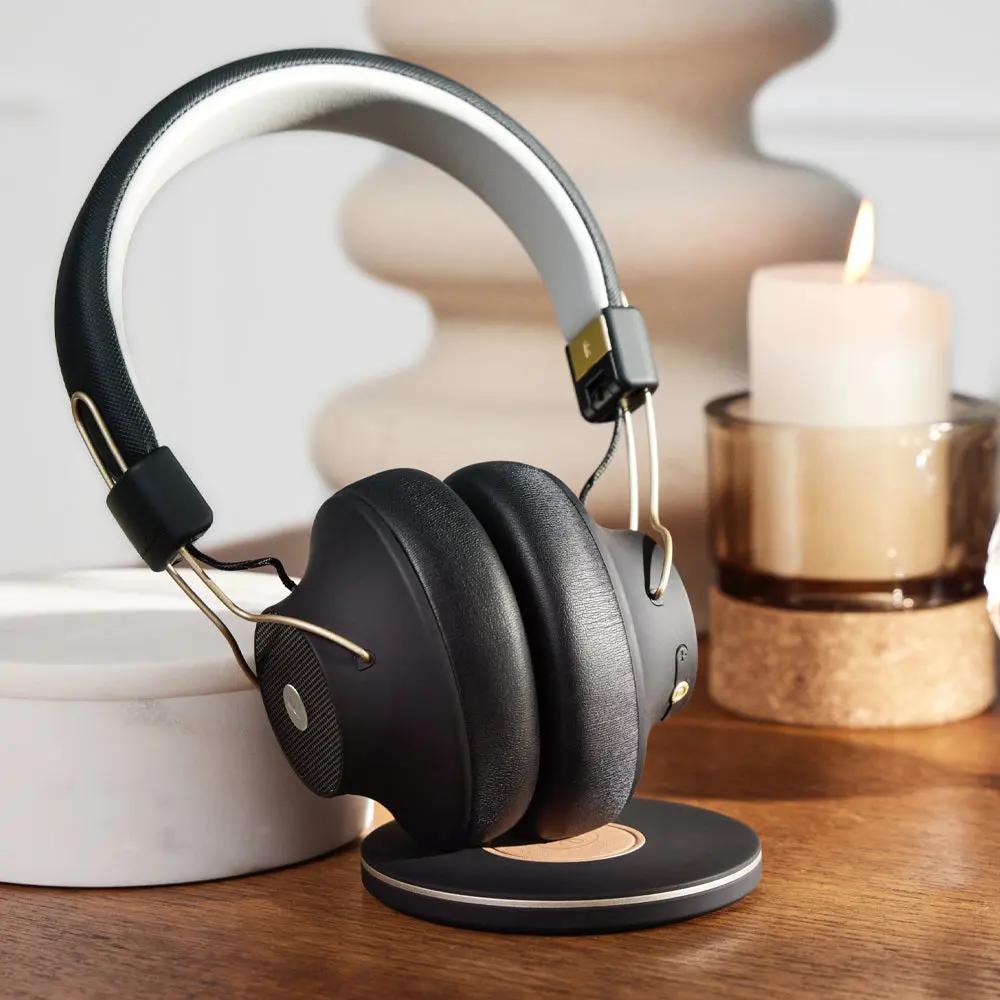 Kreafunk Abeat Qi Bluetooth Headphones W/ Anc - Black Kreafunk