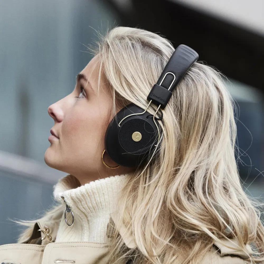 Kreafunk Abeat Qi Bluetooth Headphones W/ Anc - Black Kreafunk