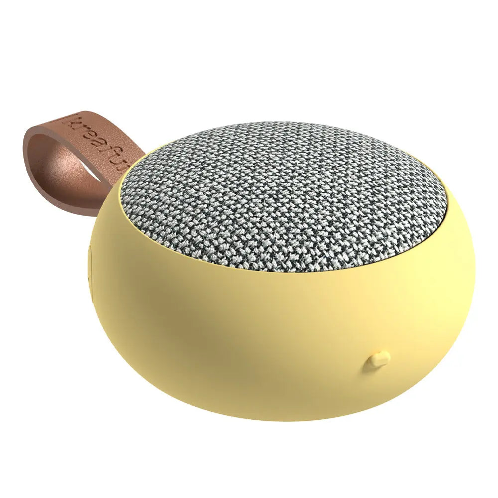 Kreafunk Ago 2 Fabric Bluetooth Speaker - Soft Yellow Kreafunk