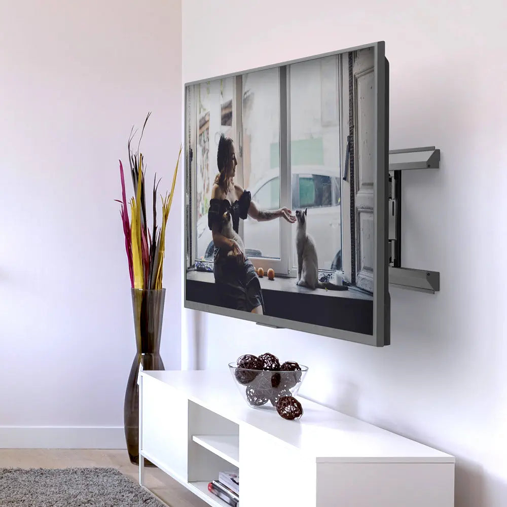 Kanto PMX700 Pro Series Full Motion TV Wall Mount with Adjustable Offset for 50" - 100" TVs Kanto