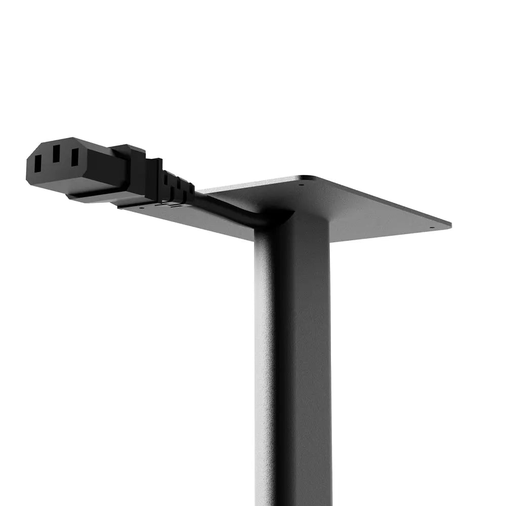 Kanto SPH Universal Height Adjustable Bookshelf Speaker Stands - Black, Pair Kanto