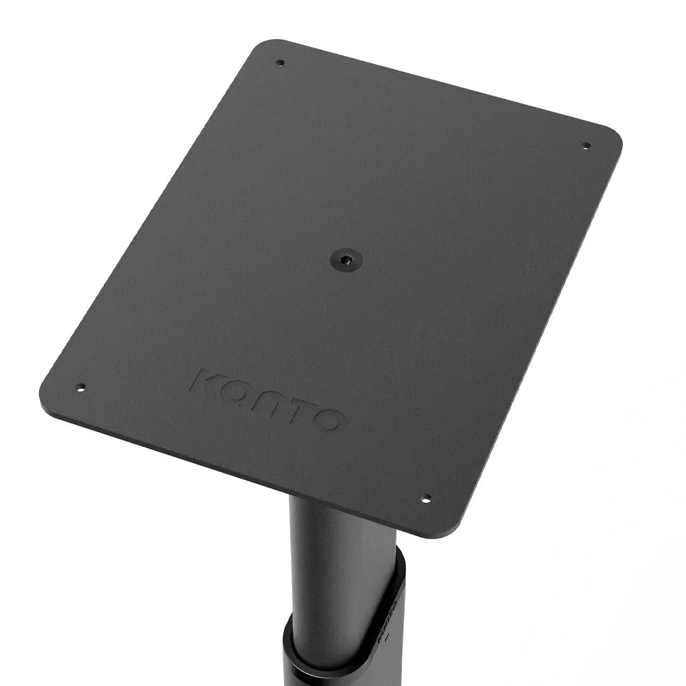 Kanto SPH Universal Height Adjustable Bookshelf Speaker Stands - Black, Pair Kanto