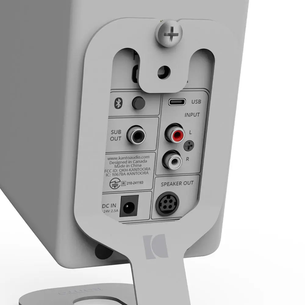 Kanto SU2 Kanto SU2 Rear-Mounted Desktop Stands for Uki and Ora - Black, Pair (Copy) Kanto