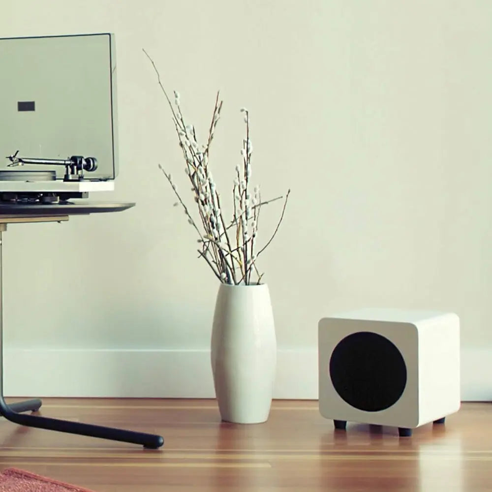 Kanto SUB6 200W 6" Sealed Powered Subwoofer, Matte Black Kanto