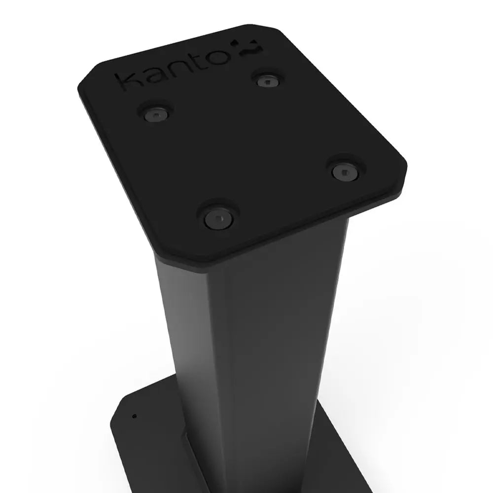 Kanto SX30 30" Tall Fillable Speaker Stands with Isolation Feet - Pair, Black Kanto