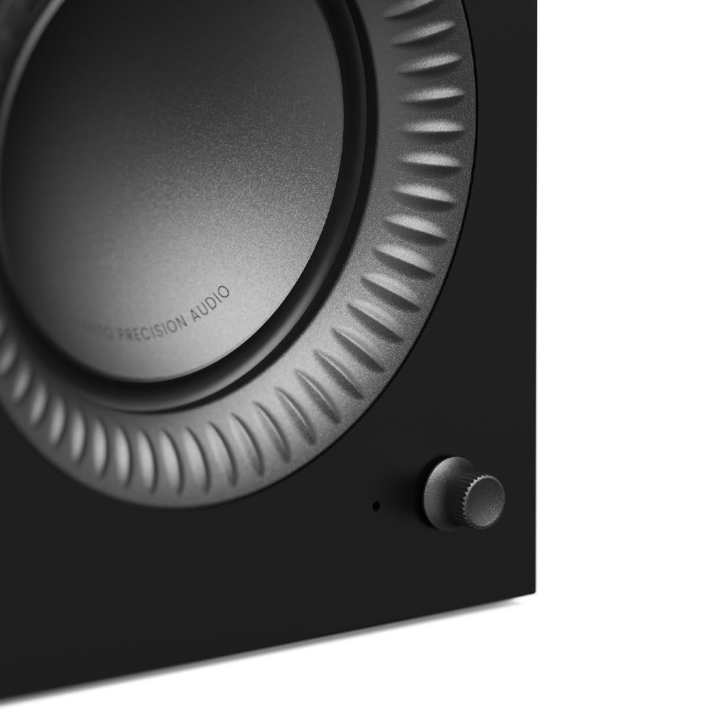 Kanto TUK (2nd Gen) Passive Speaker System with Air Motion Transformer (AMT) Tweeter and 5.25" Aluminium Concave Woofer, Matte Black w/ Gunmetal