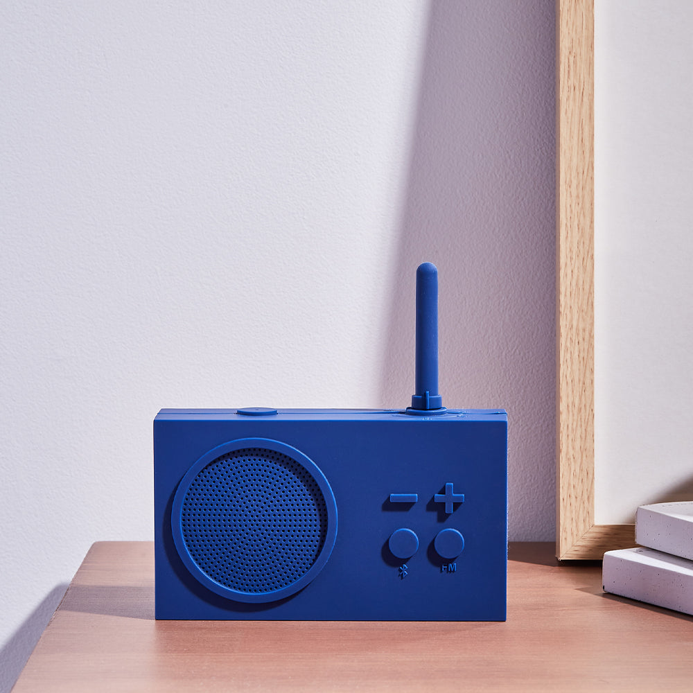 Lexon Thykho 3 Fm Radio &amp; Bluetooth Speaker - Dark Blue