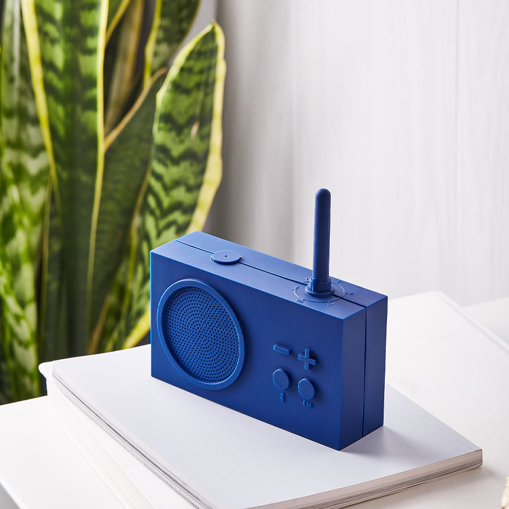 Lexon Thykho 3 Fm Radio &amp; Bluetooth Speaker - Dark Blue