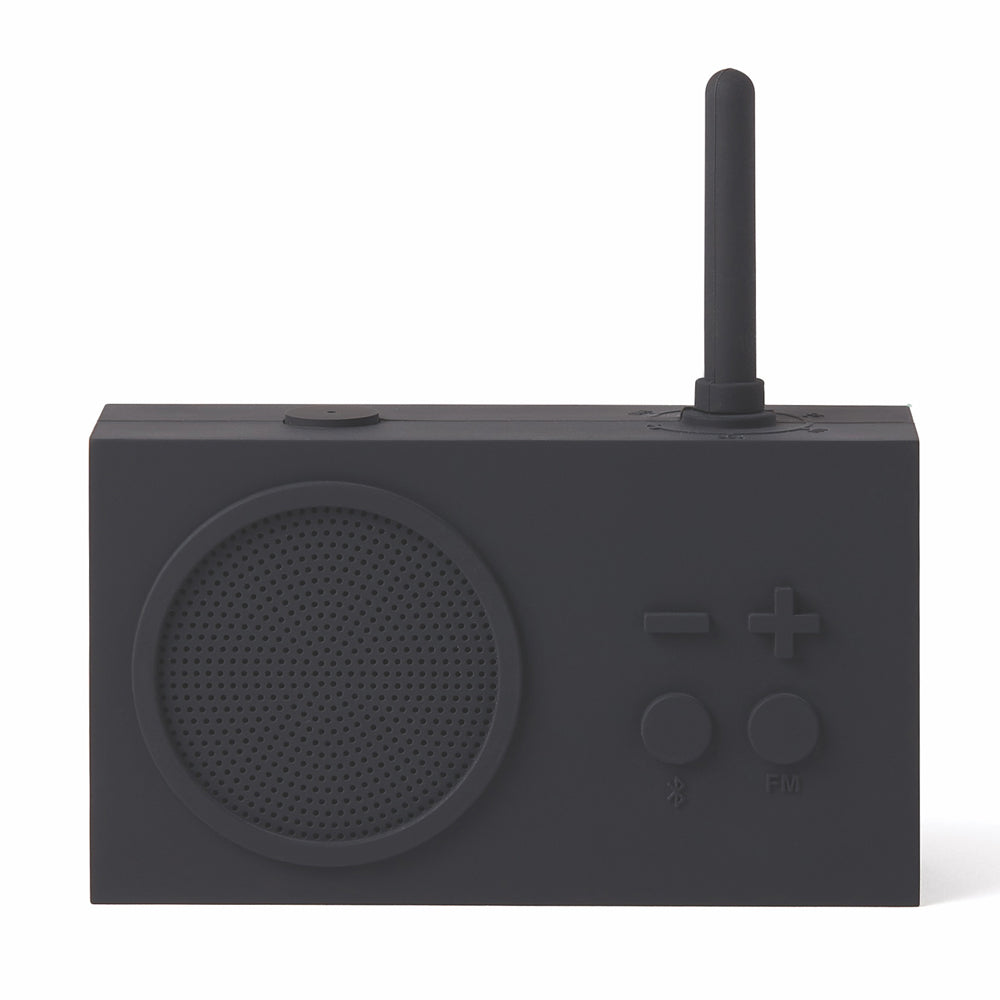 Lexon Thykho 3 Fm Radio &amp; Bluetooth Speaker - Black