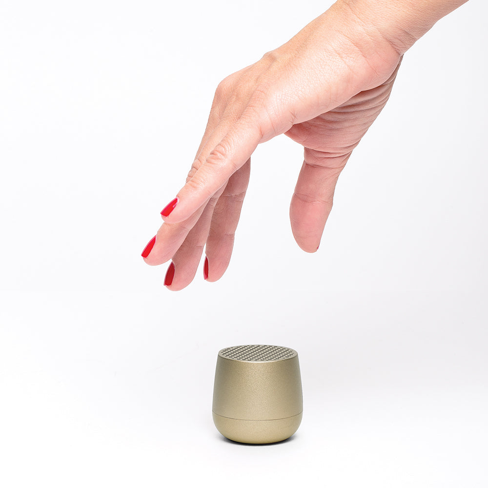 Lexon Mino+ Mini Bluetooth Speaker - Gold