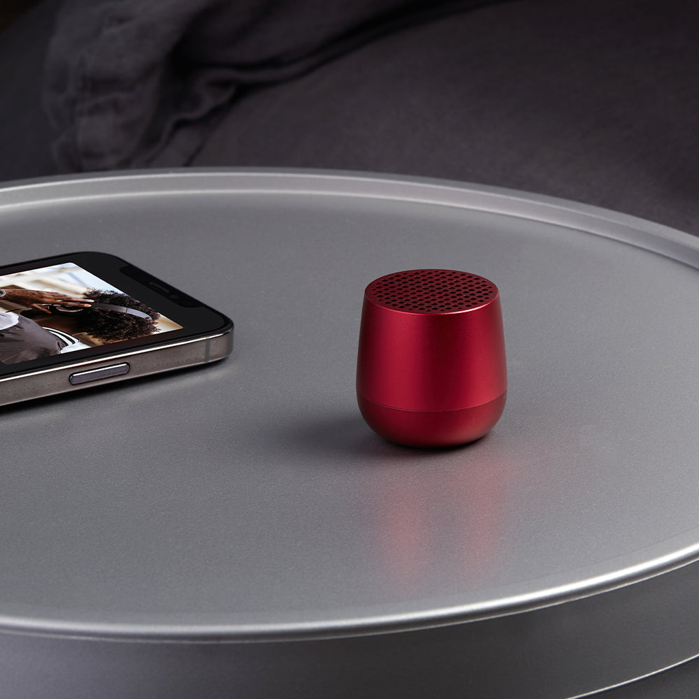 Lexon Mino+ Mini Bluetooth Speaker - Red