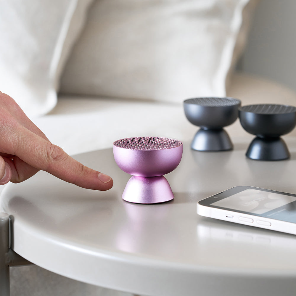 Lexon Tamo Infinitely Pairable Bluetooth Speaker - Pink