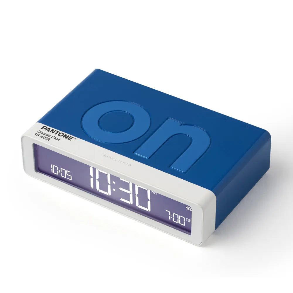 Lexon GIFT Set PANTONE - Includes Mino+ Mini Speaker, Flip Classic Clock, Mina M Lamp, Thykho 3  Speaker - Classic Blue - Koala Audio