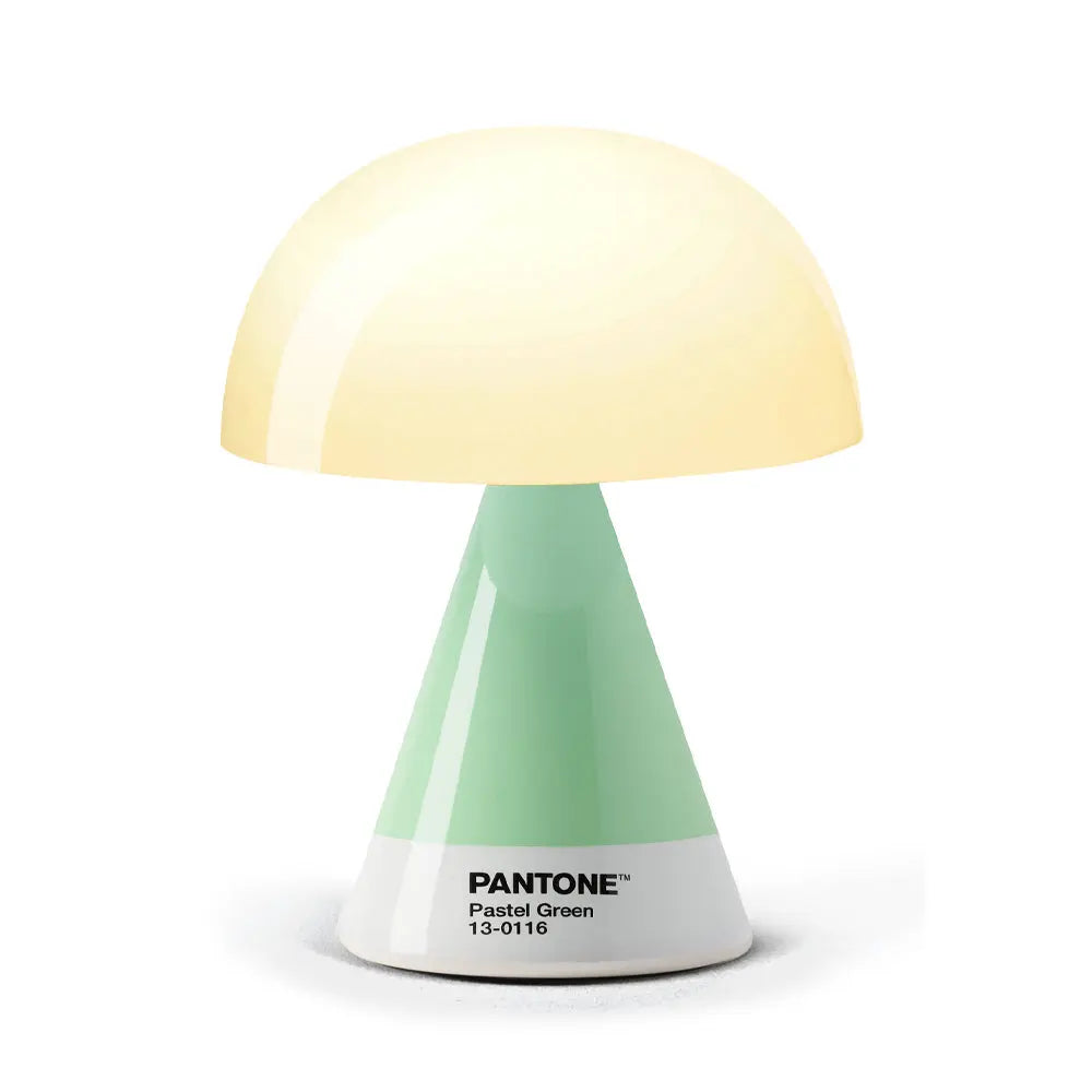 Lexon GIFT Set PANTONE - Includes Mino+ Mini Speaker, Flip Classic Clock, Mina M Lamp, Thykho 3  Speaker - Green - Koala Audio