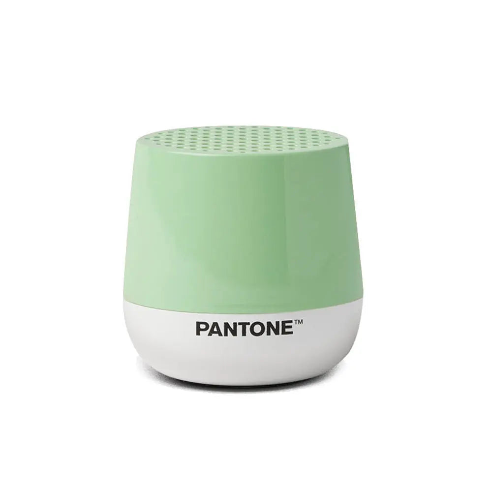 Lexon GIFT Set PANTONE - Includes Mino+ Mini Speaker, Flip Classic Clock, Mina M Lamp, Thykho 3  Speaker - Green - Koala Audio