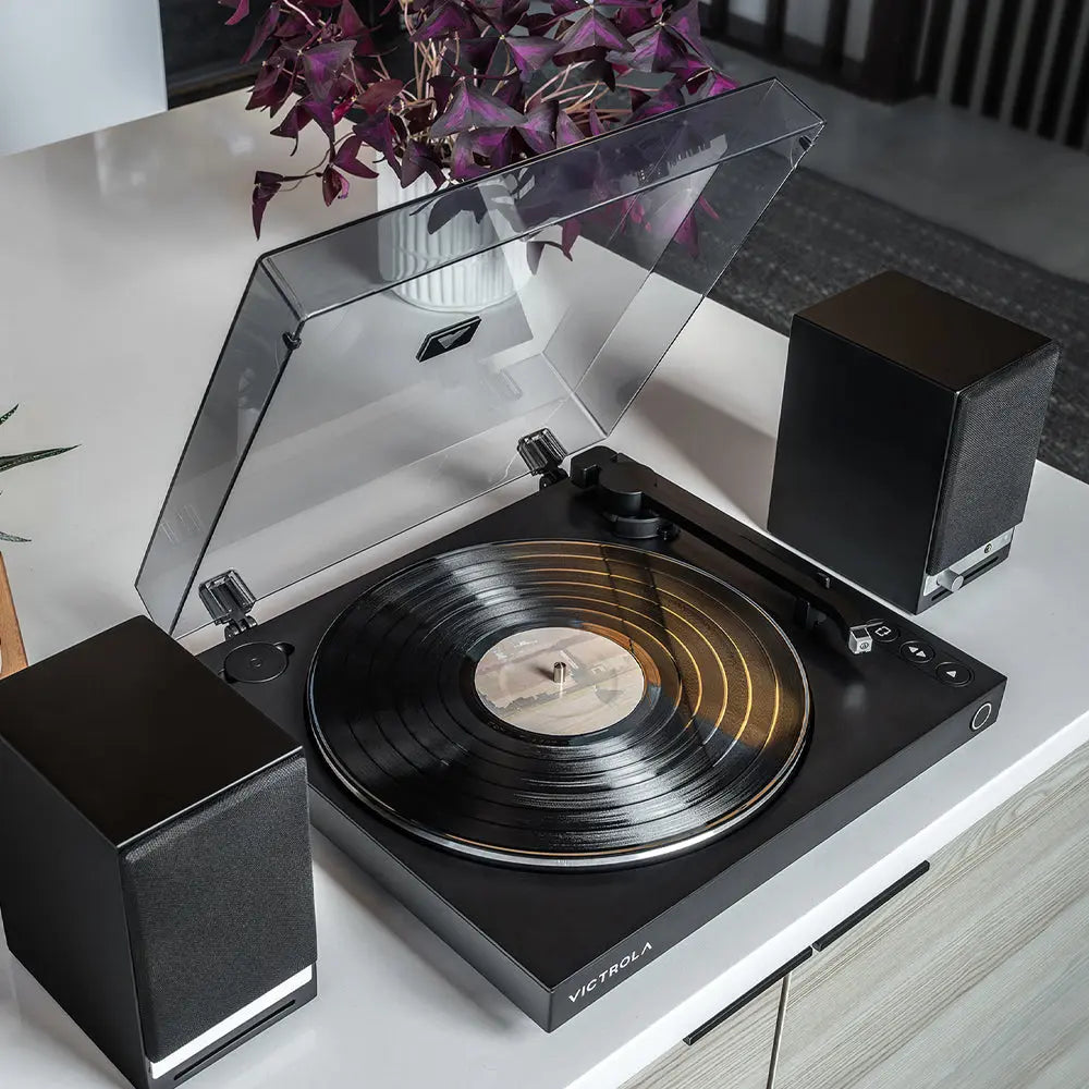 Victrola Automatic Turntable - Black Victrola