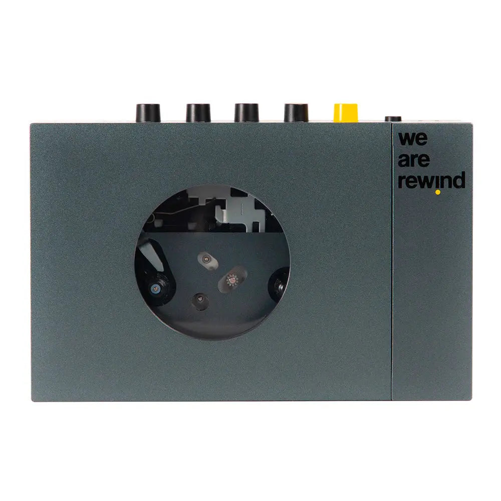 We Are Rewind Portable Cassette Player & Recorder - Keith, Grey We Are Rewind